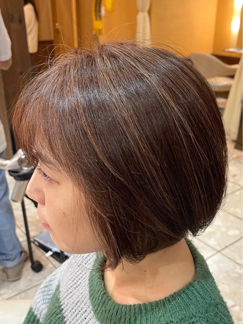 【デザインカラー】透け感ハイライト☆ ※補足説明ご確認くださいの写真