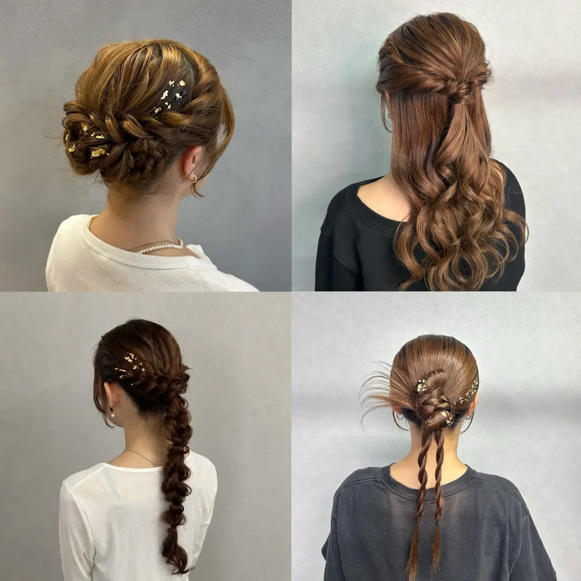 ヘアセットの写真