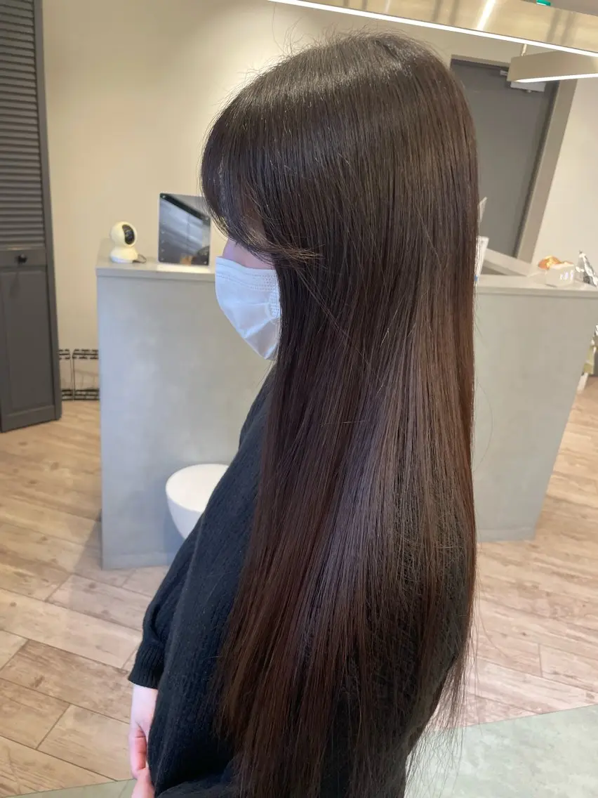 ロング ♡似合わせ ♡ハイトーン♡のヘアスタイル