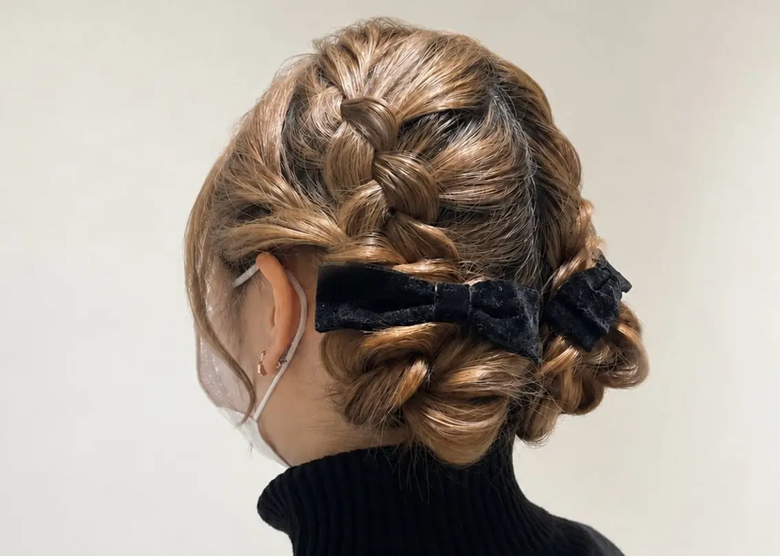👑お出かけ前ヘアセット👑の写真