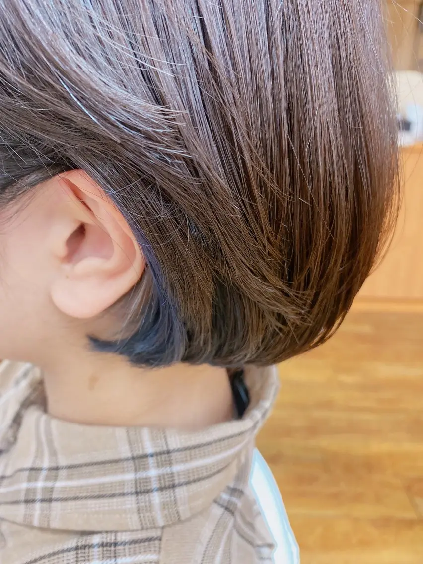 ショート カラー ショートボブ ボブ ショートヘア sagedoue MIZUKI✂️のヘアスタイル