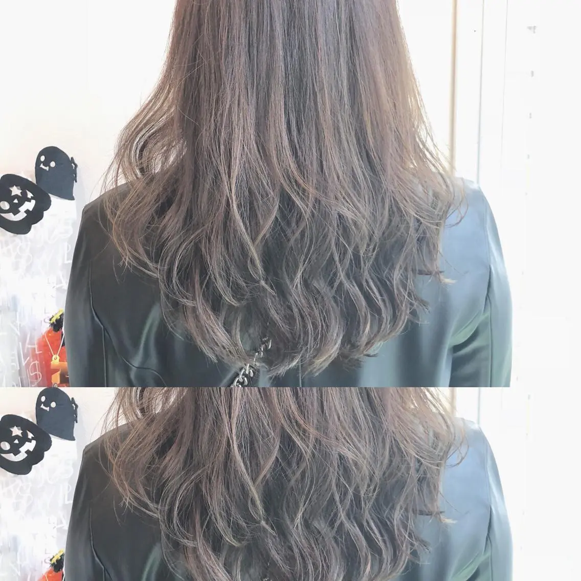 ロング ハイライト カット ヘアカラー トリートメント ＨＩ ROのヘアスタイル