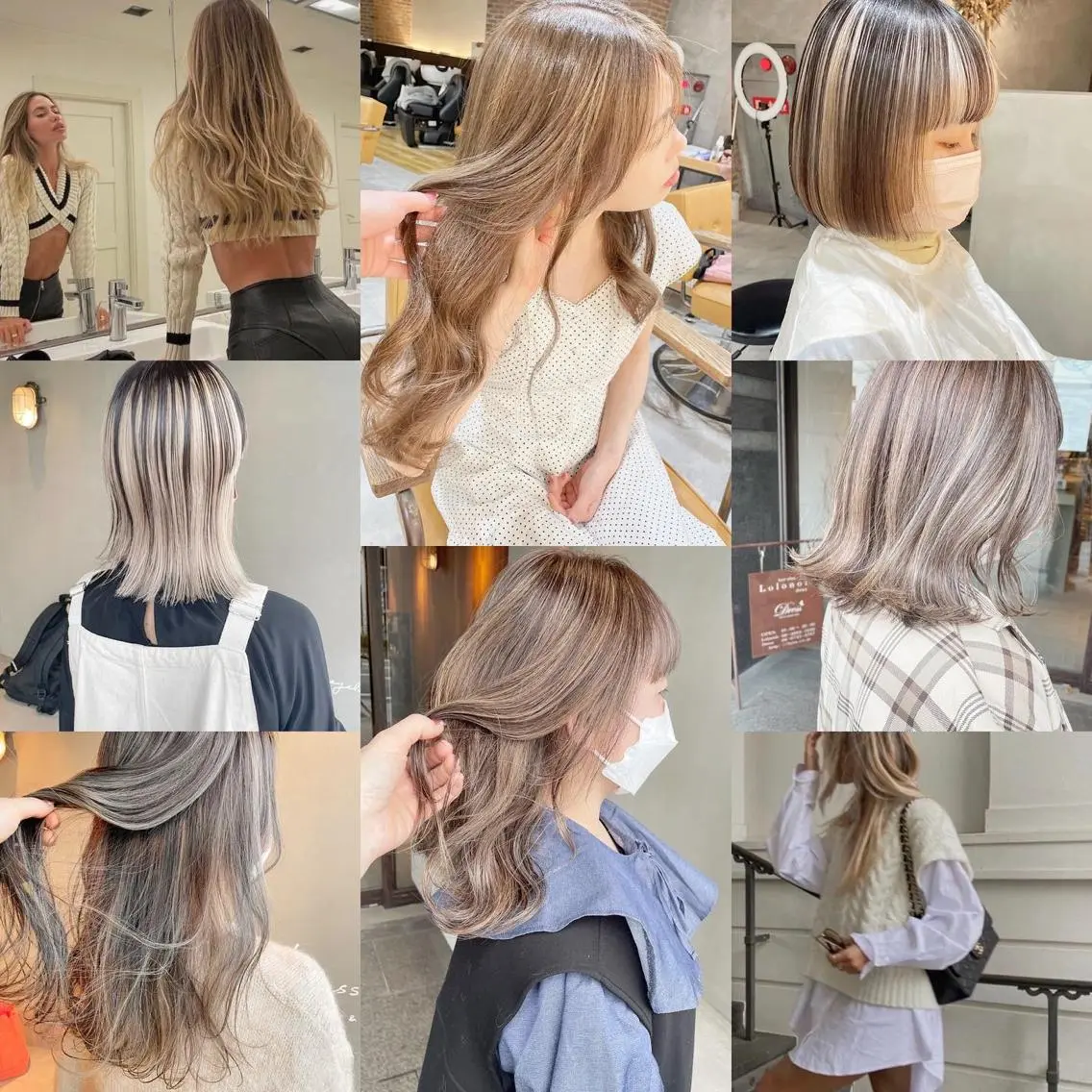ロング カラー ヘアカラー トリートメント ハイトーンカラー♡ yuのヘアスタイル