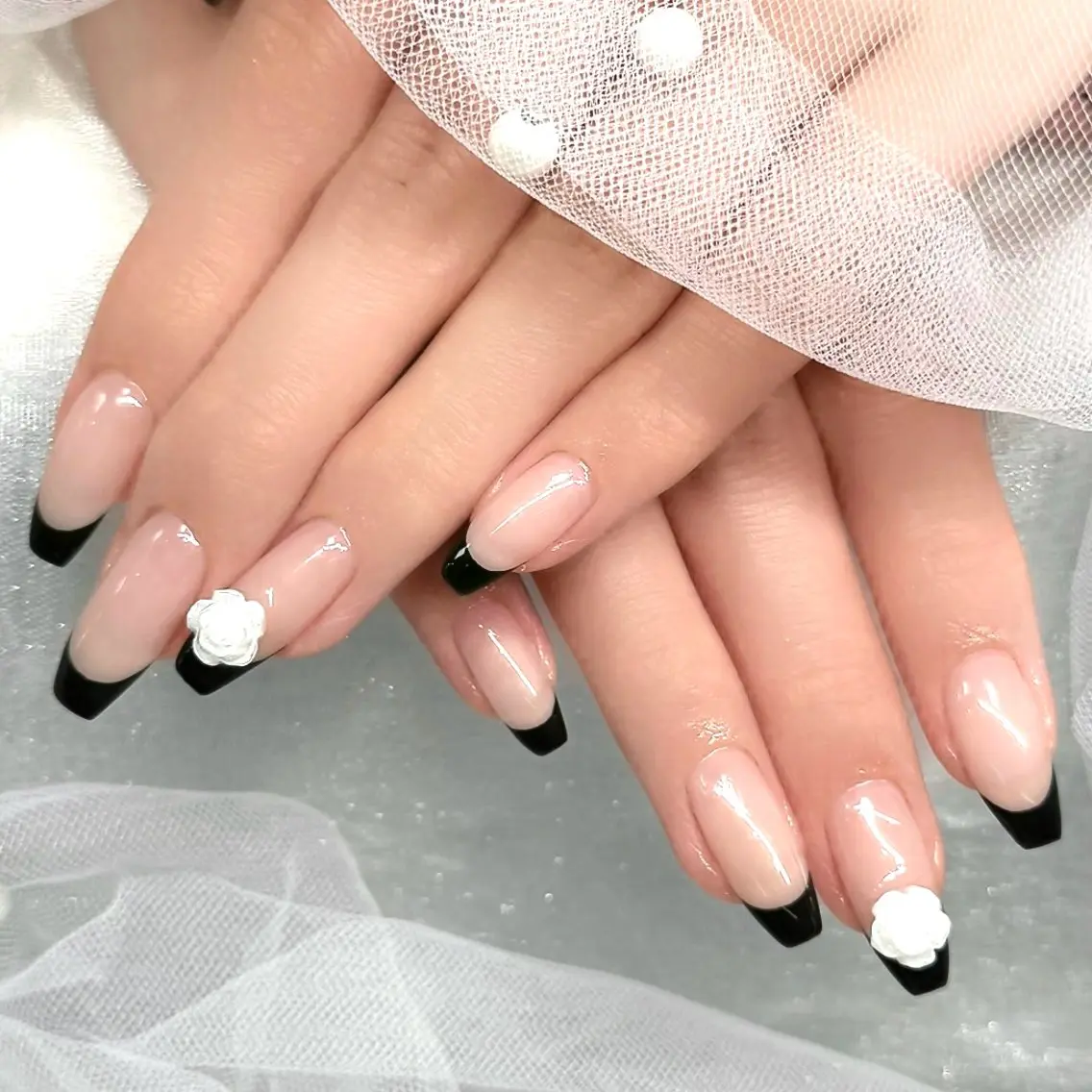 ネイル ハンドネイル 🎀sao🎀銀座 ワンホンネイルのネイルデザイン
