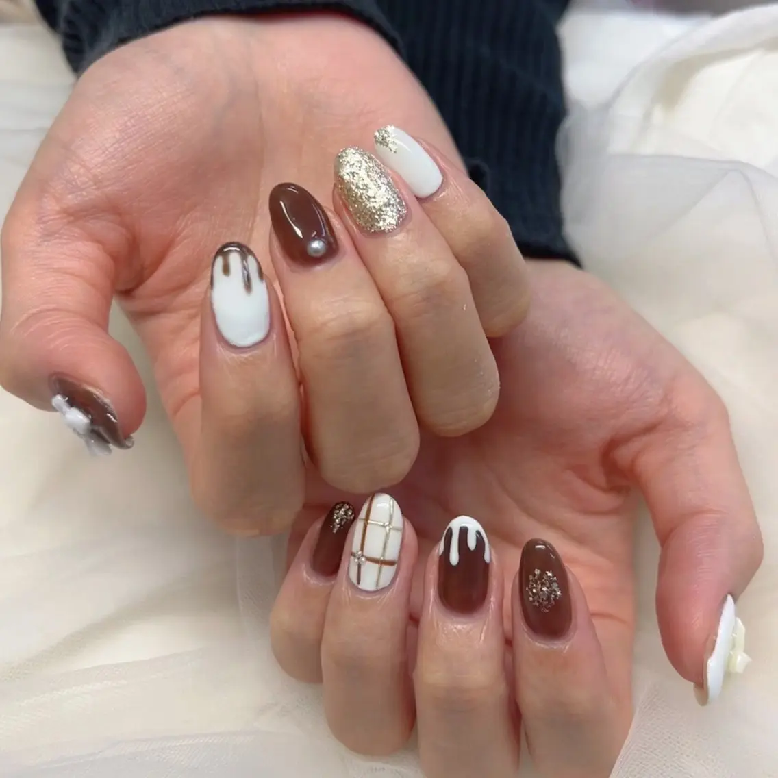 ネイル バレンタイン ハンドネイル CanI練馬 AYANOのネイルデザイン