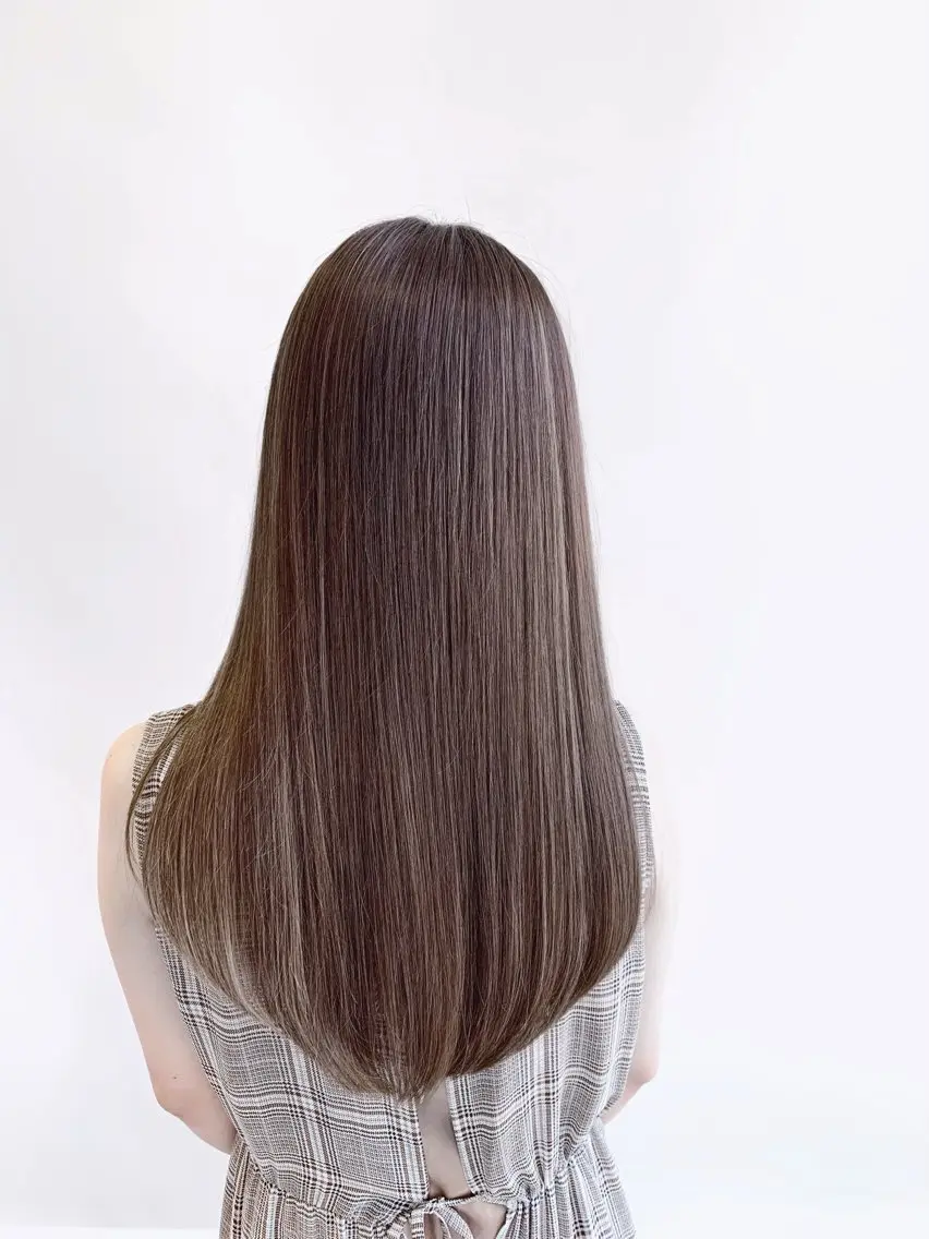 ロング カット ヘアカラー 縮毛矯正 トリートメント ♡大人カワイイ hair♡徳井はやとのヘアスタイル