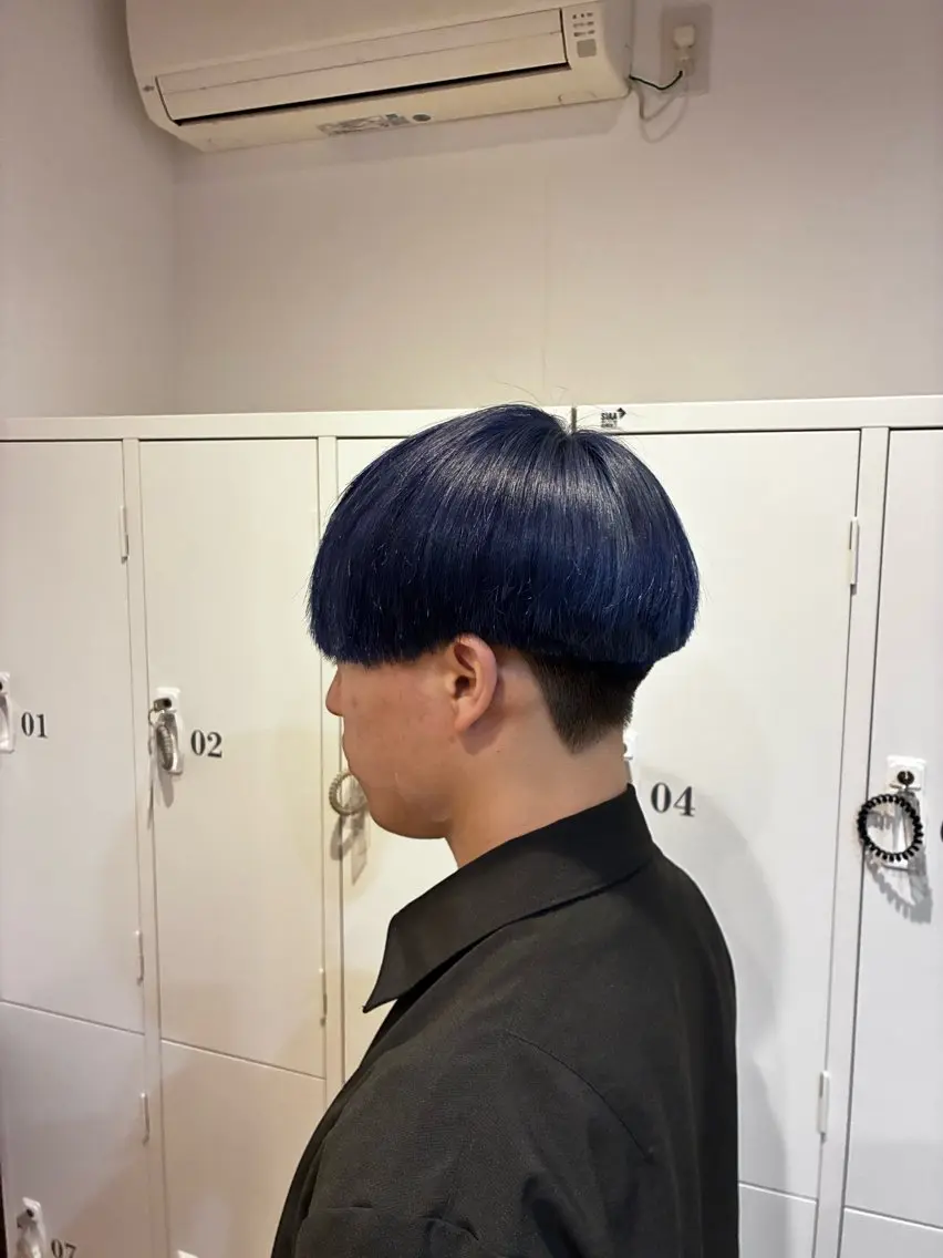 メンズ刈り上げありの写真