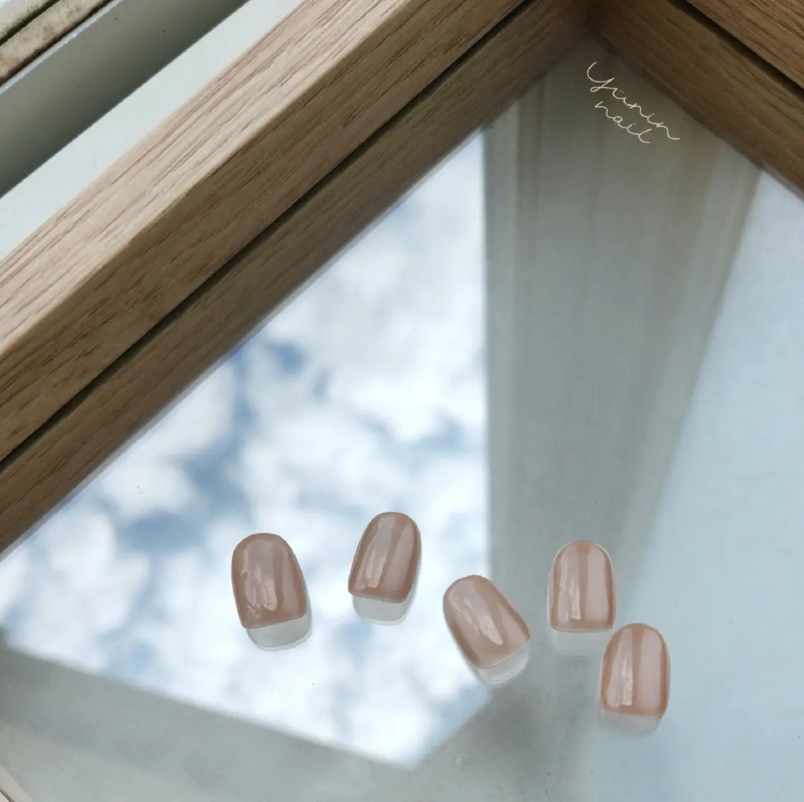 ネイル ワンカラーネイル ショートネイル専門 yurin nailのネイルデザイン