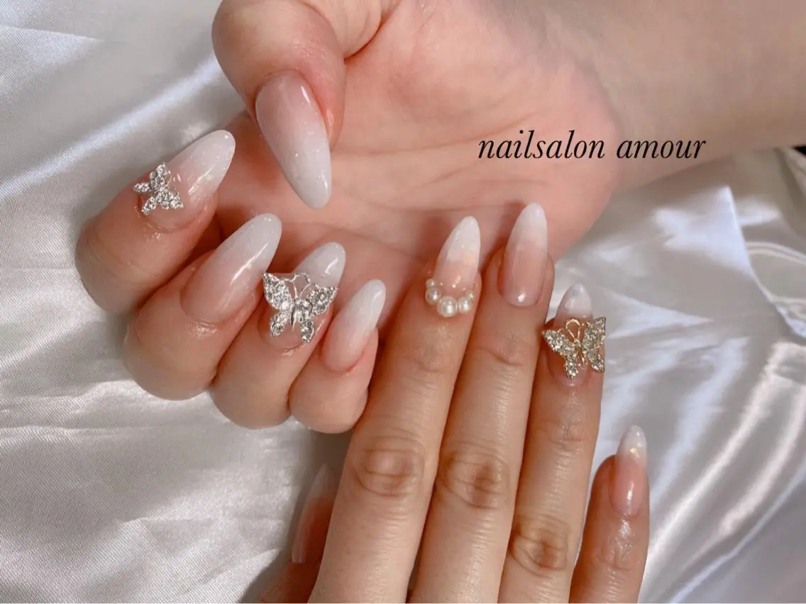 ネイル おそろいネイル nailsalon ♡amour♡のネイルデザイン