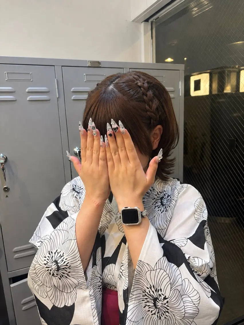 ヘアアレンジ ヘアセット 🌙髪質改善カラー Momoka🦋のヘアスタイル
