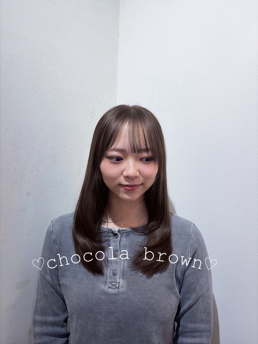 セミロング カラー カット ヘアカラー トリートメント 🍒桜井 優華🍒のヘアスタイル