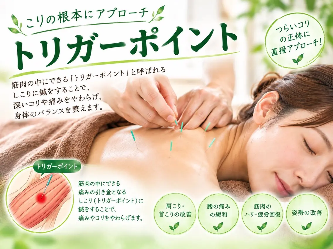 トリガーポイントはりの写真