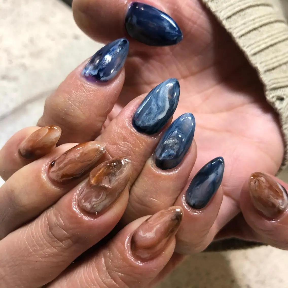 ネイル umber 三茶1分のネイルデザイン