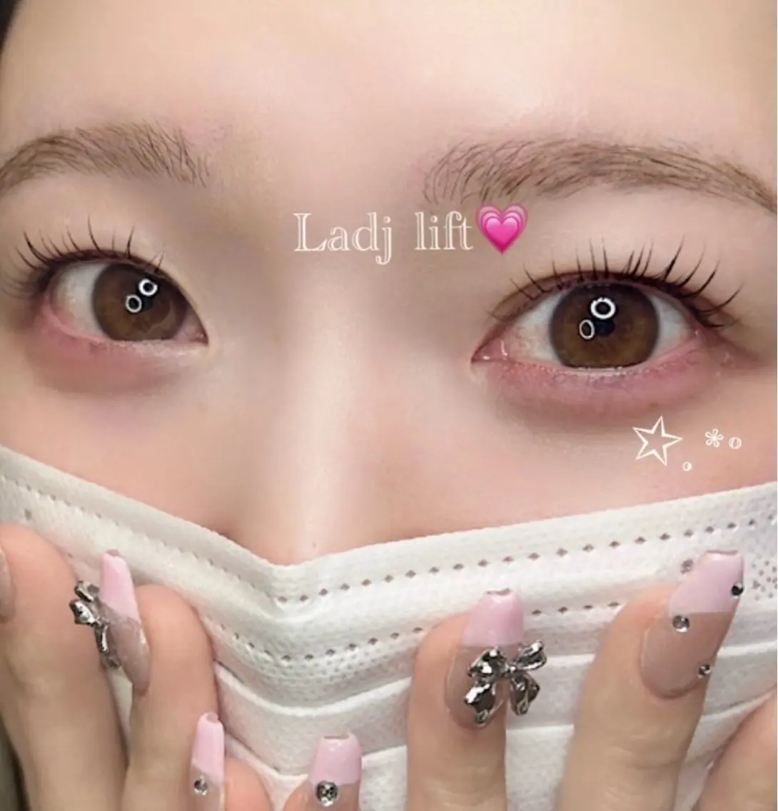 当日限定まつ毛パーマモデル.⋆𝜗𝜚の写真