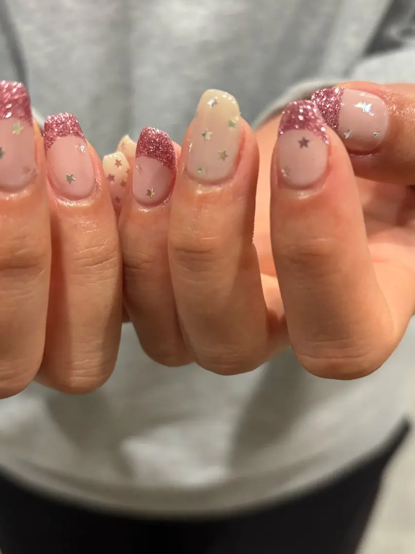 ネイル キラキラネイル ラメ(グリッター) ogura maoのネイルデザイン