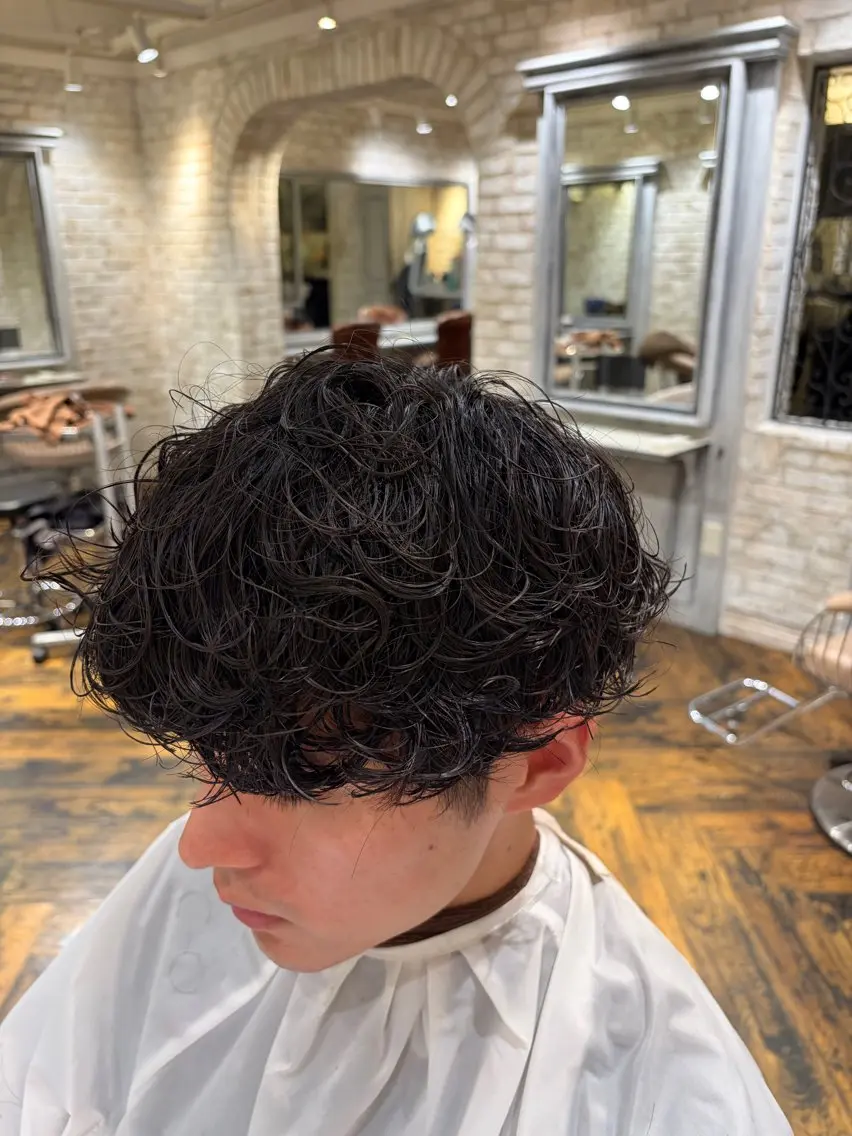 パーマ AKITO /溝の口駅のヘアスタイル
