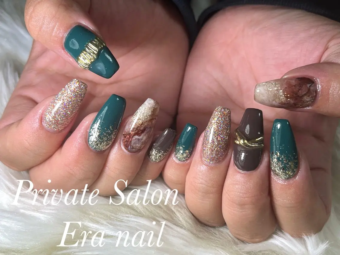 ネイル スカルプネイル Era nailのネイルデザイン