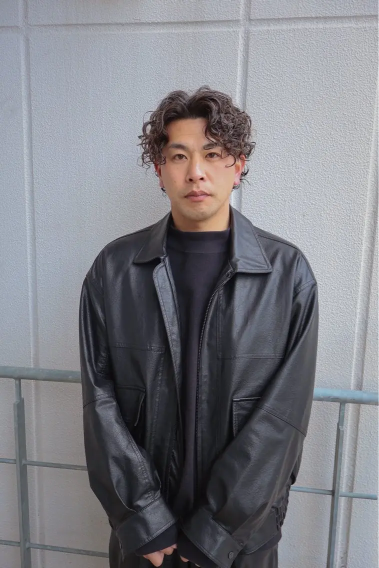 ミディアム ミディアムパーマ GRIP/ 名古屋駅徒歩1分のヘアスタイル