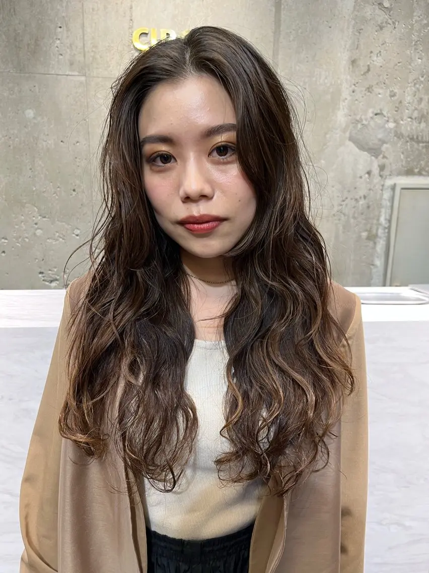 ロング パーマ ココ/ショート特化/ 似合わせショート🌿のヘアスタイル
