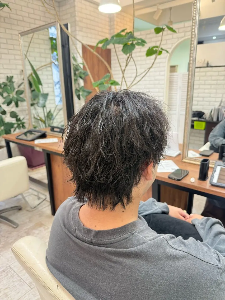 パーマ メンズ ✿Riko*･/ 縮毛モデル募集✩.*のヘアスタイル