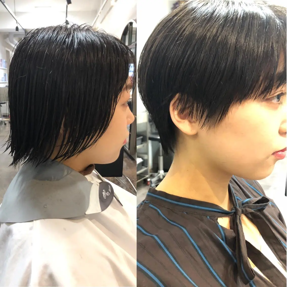 ショート ショートヘア 中野 恵脩のヘアスタイル
