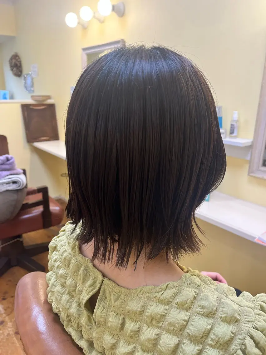 ショート MoMO北三条駅 ꕤ︎︎·͜·さとうのヘアスタイル