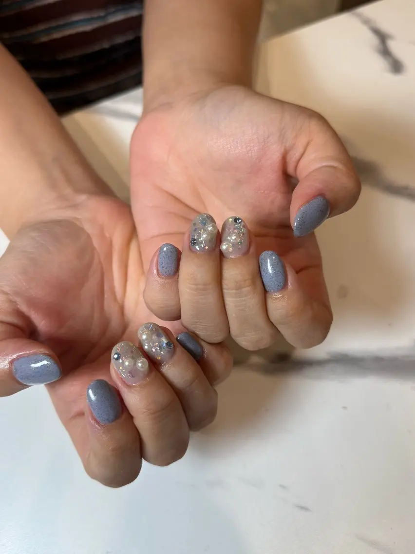 ネイル シンプルネイル riko 🧸のネイルデザイン