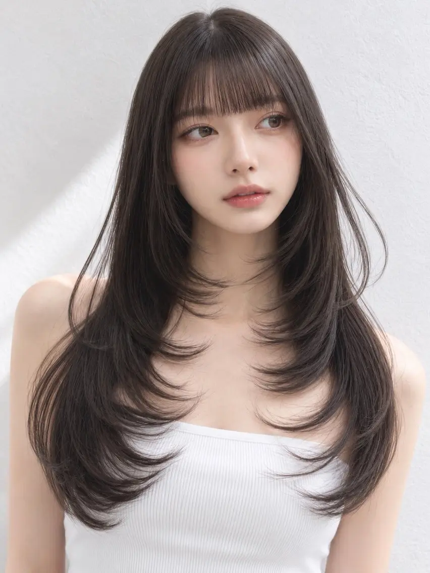 ロング pia 薬院のヘアスタイル