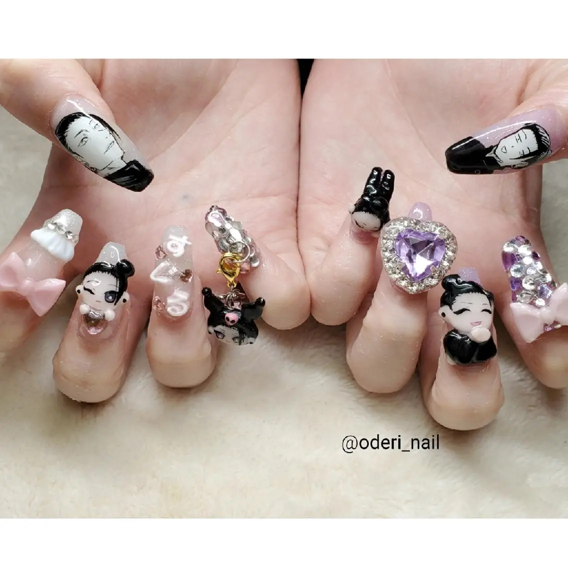 ネイル アートネイル フットネイル ジェルネイル 春ネイル おで@ oderi_nailのネイルデザイン