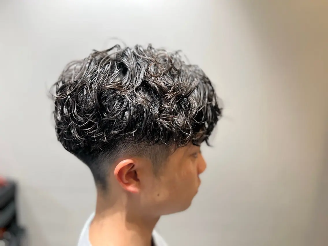 メンズ メンズパーマ 川端 さくのヘアスタイル