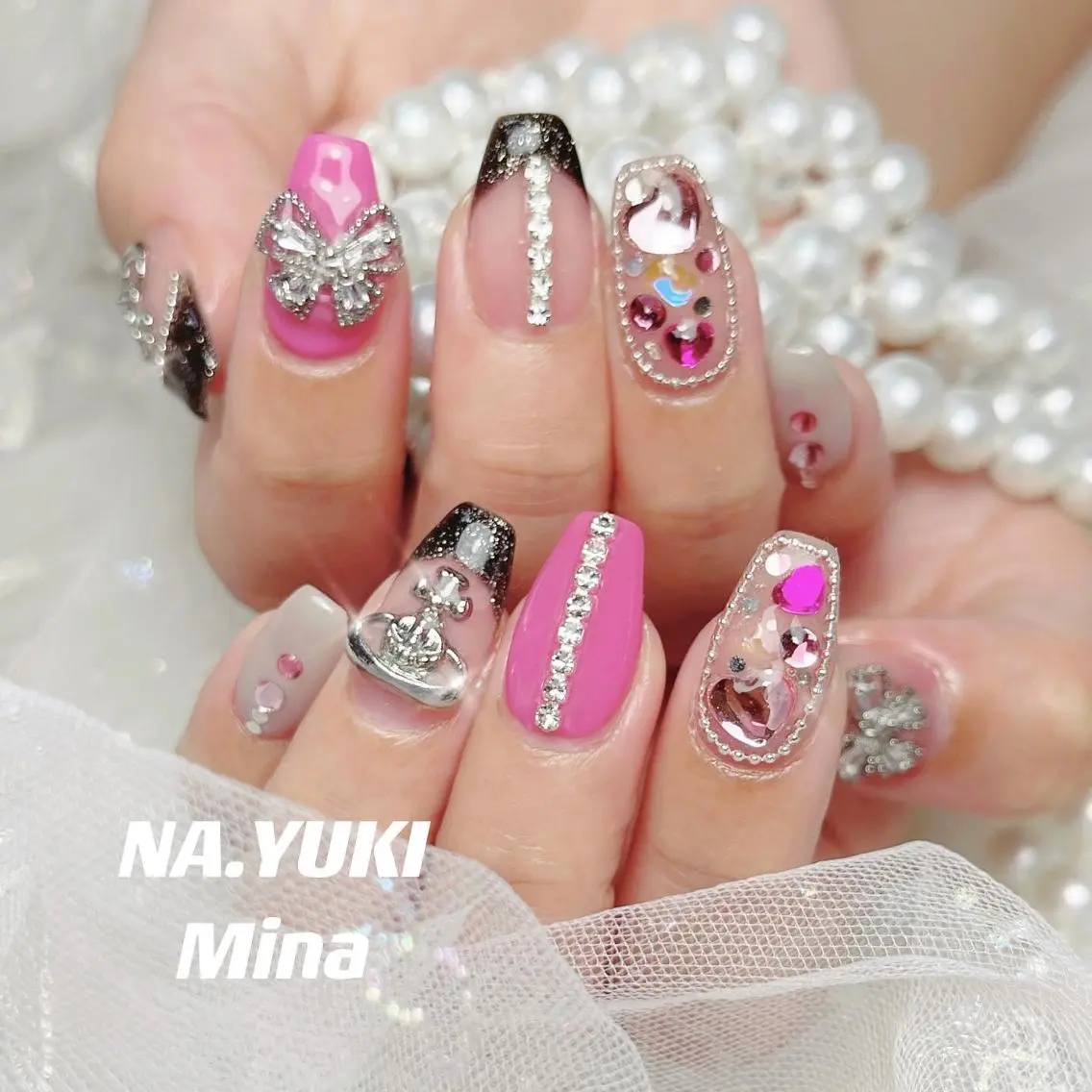 ネイル ハンドネイル ハンドケア YUKI 💗 渋谷店のネイルデザイン