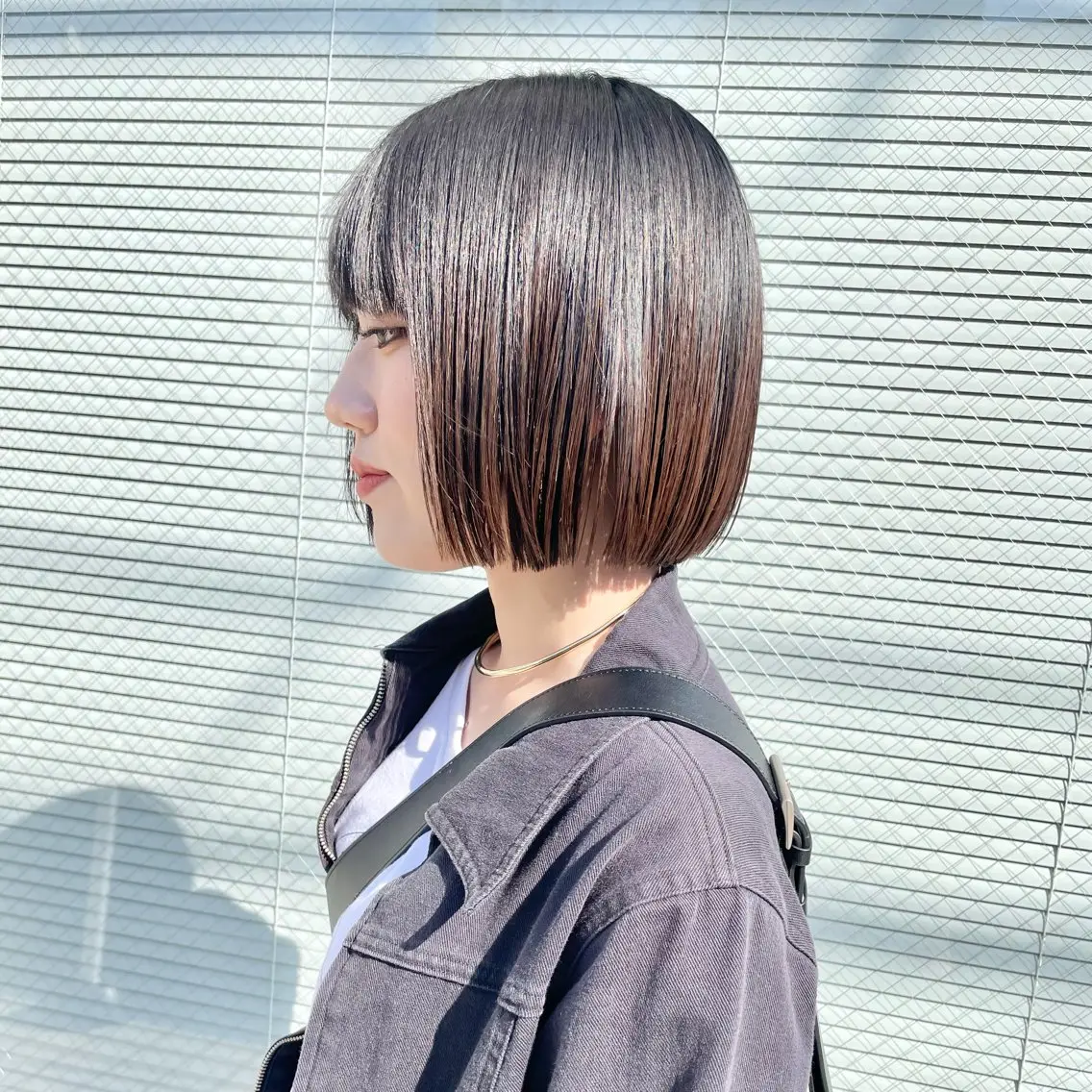 ショート カラー パーマ カット 縮毛矯正 トリートメント ショートボブ髪質改善 縮毛矯正のプロ山道潤のヘアスタイル