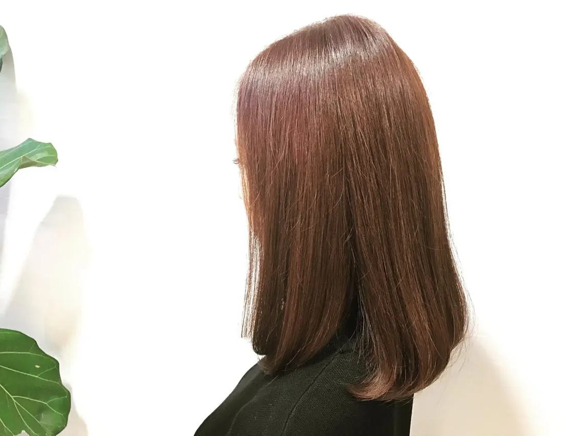 カラー 透明感カラー イルミナカラー ピンクカラー ピンクパープル 💜ツヤヘアケア🩷 サトウシュンスケのヘアスタイル