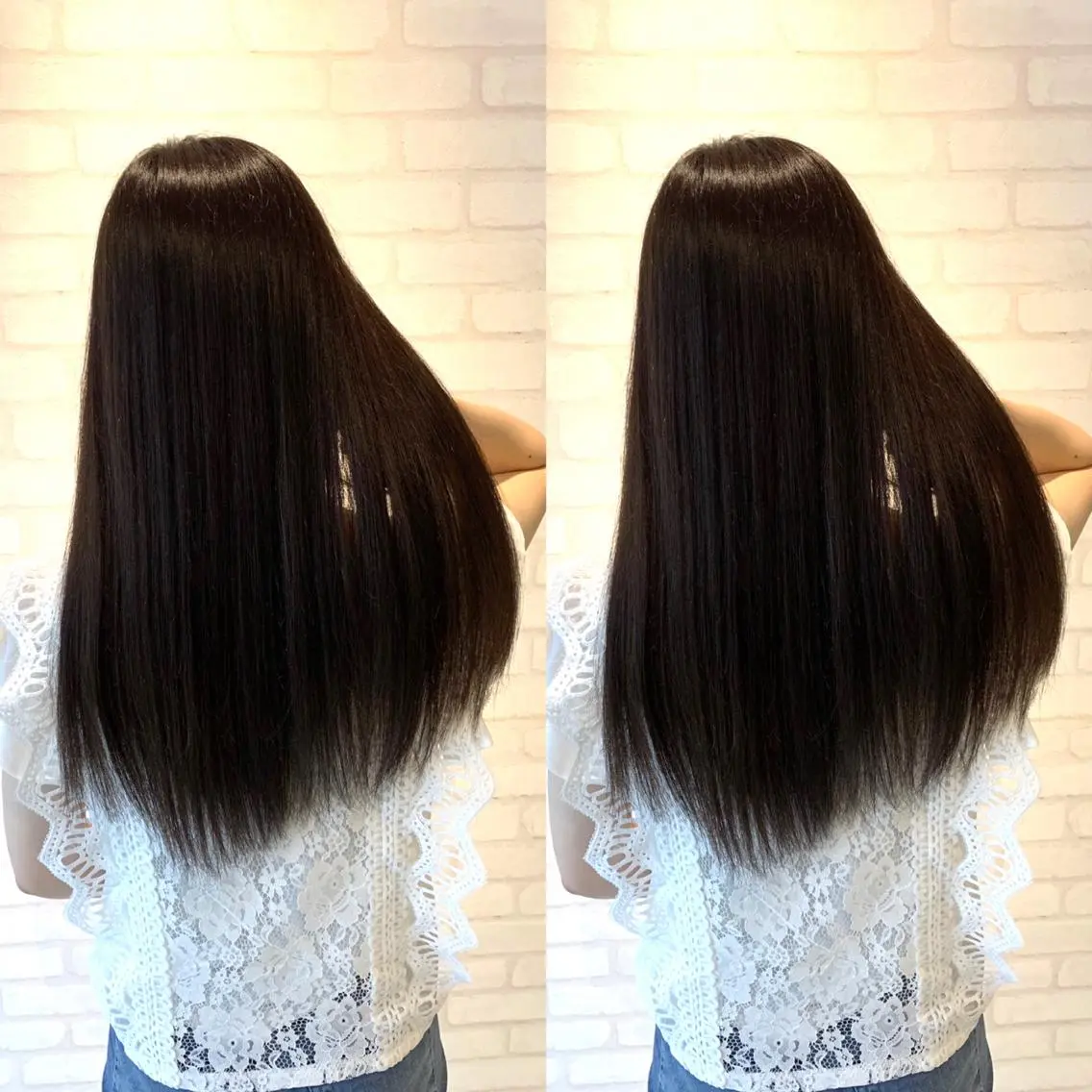 ロング 髪質改善 髪質改善カラーのヘアスタイル
