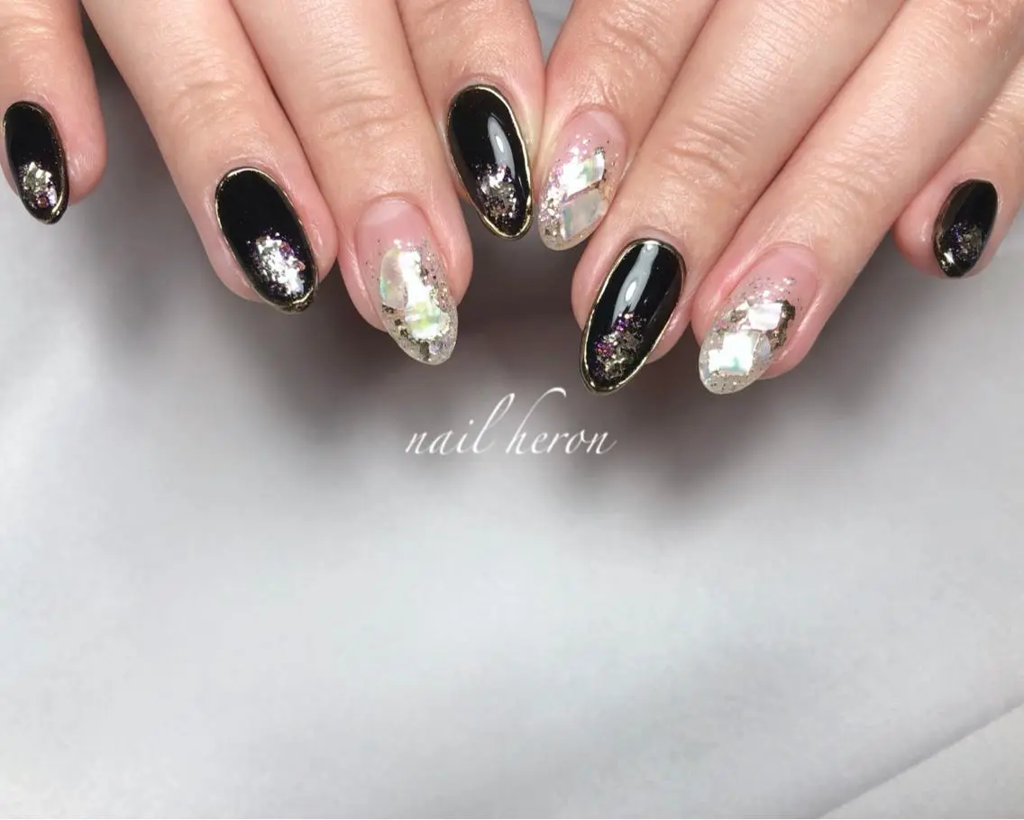 ネイル ハンドネイル saki_ nail heronのネイルデザイン