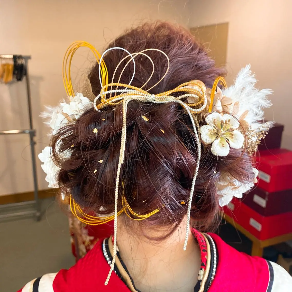 ヘアセットの写真