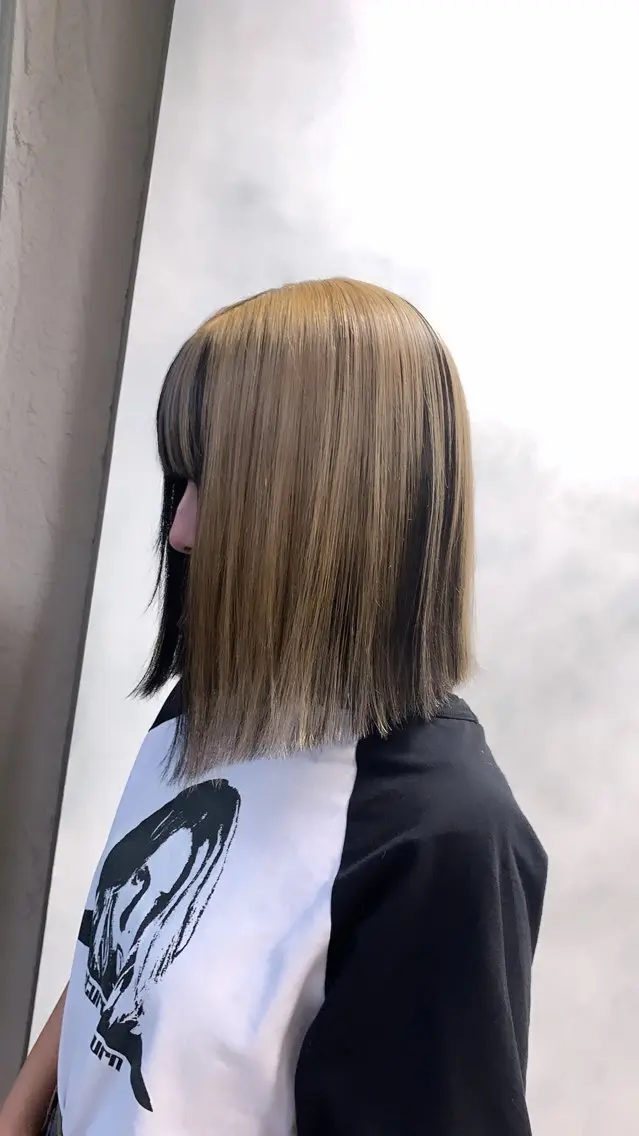 ミディアム 派手髪支持率No1 Eisukeのヘアスタイル