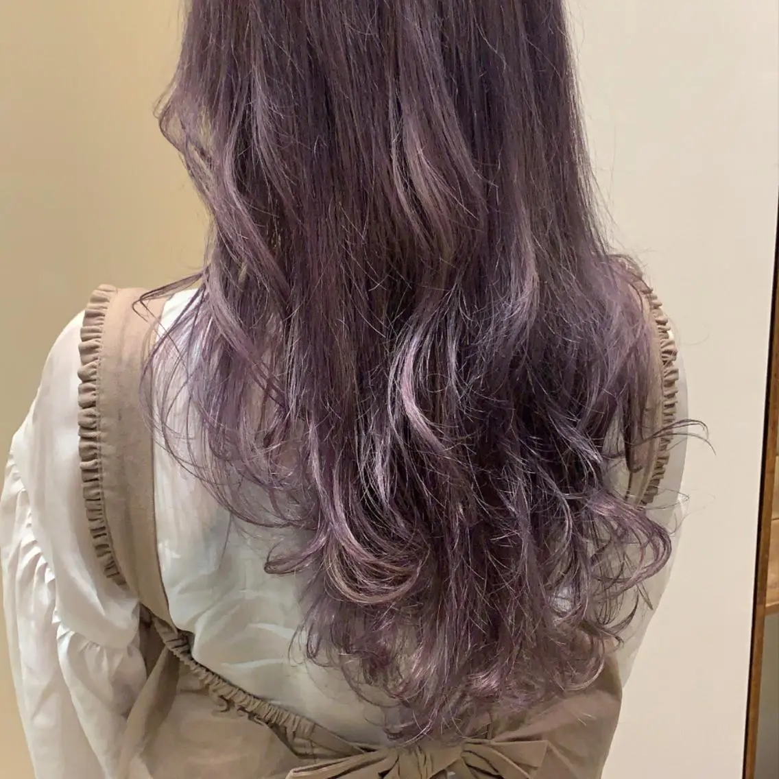 ロング カラー 【完全個室】髪質改善 暖色カラー/山崎唯奈のヘアスタイル