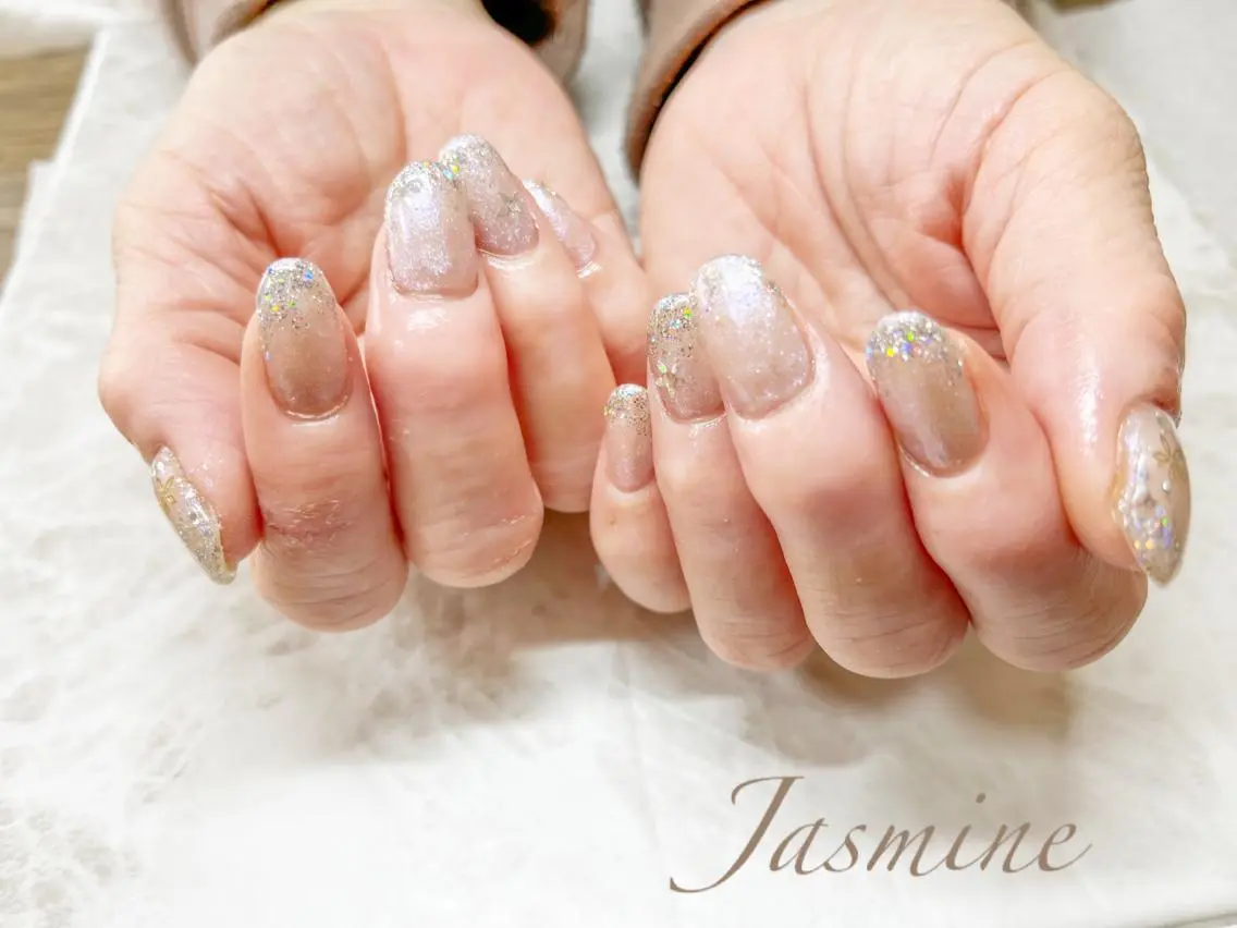 ネイル ハンドネイル Jasmine 林のネイルデザイン