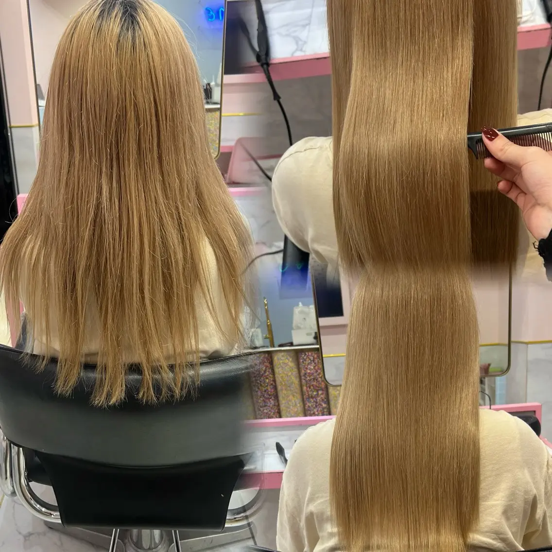 🎀 12月限定価格🎀髪質改善Ribbontreatment+ワンカラー🎀の写真