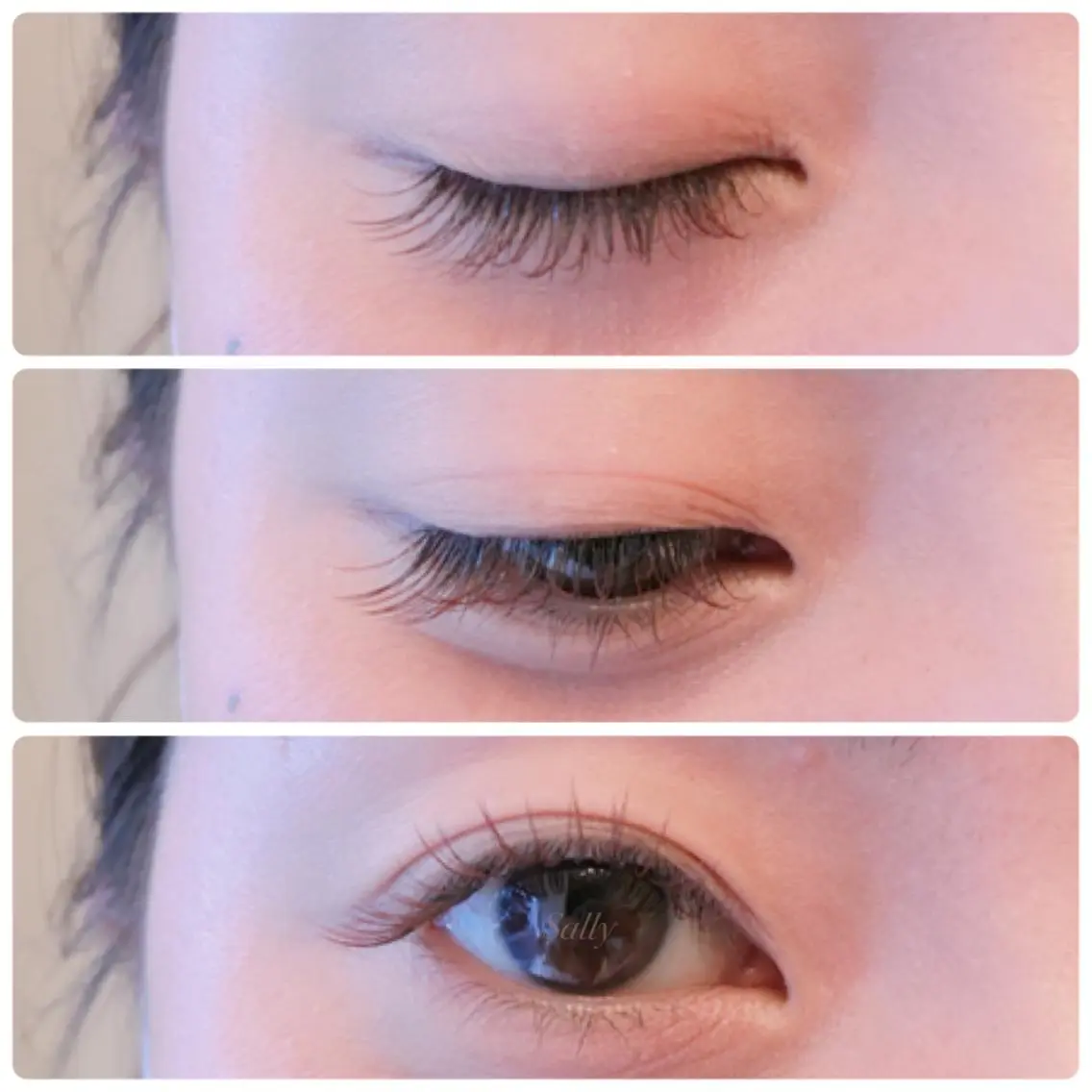 マツエク・マツパ Sally eyelashのマツエク・マツパデザイン