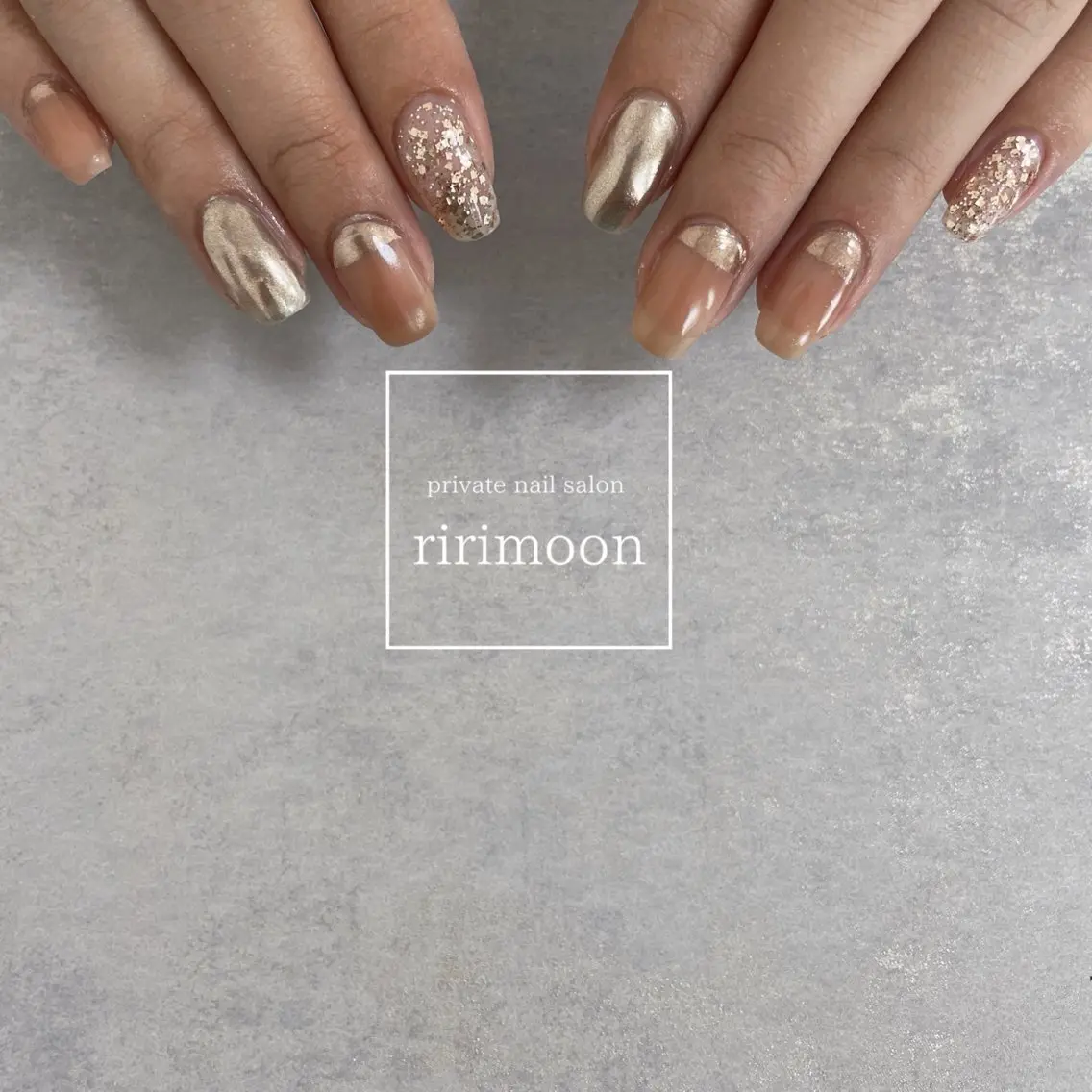 ネイル ハンドネイル ririmoon eriのネイルデザイン