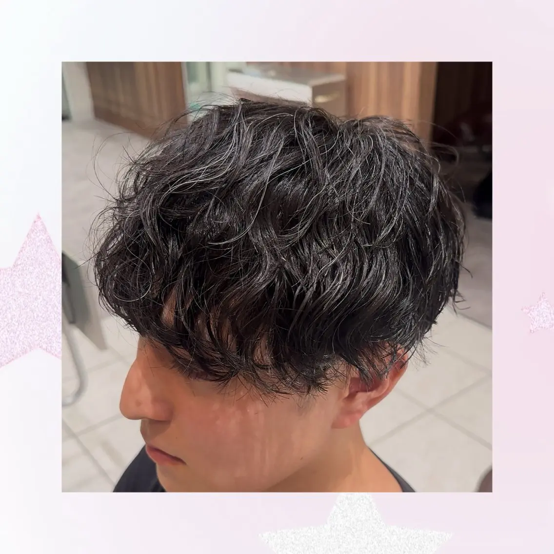 ショート パーマ 深井 しほりのヘアスタイル