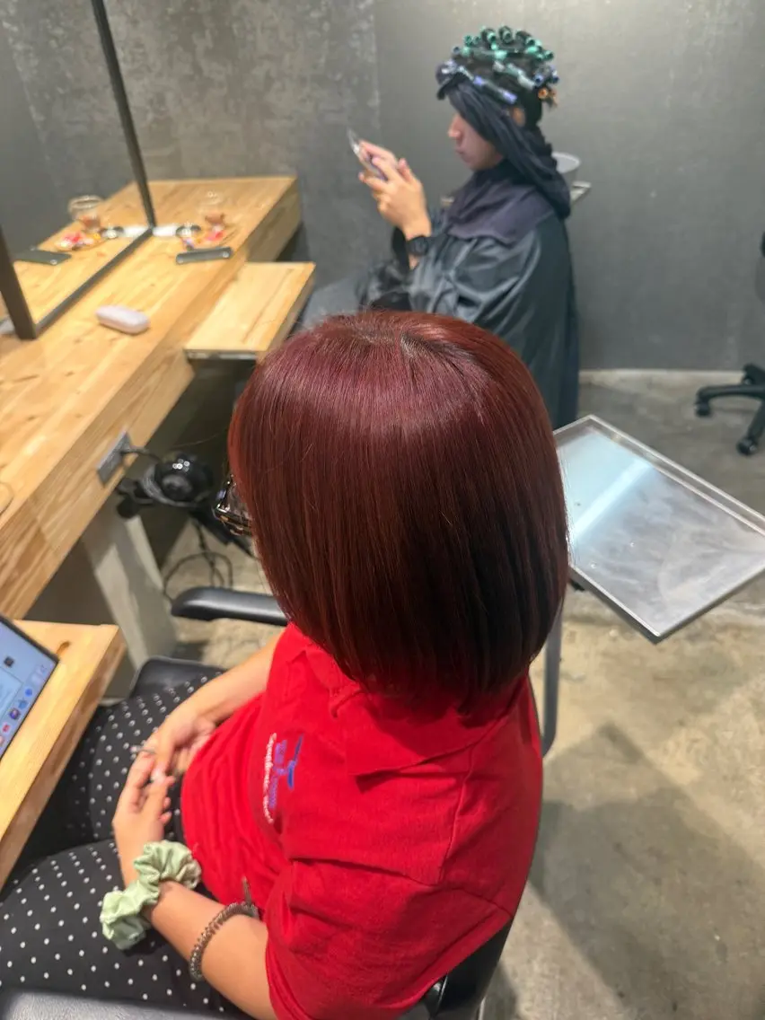 カラー 西村 颯世のヘアスタイル