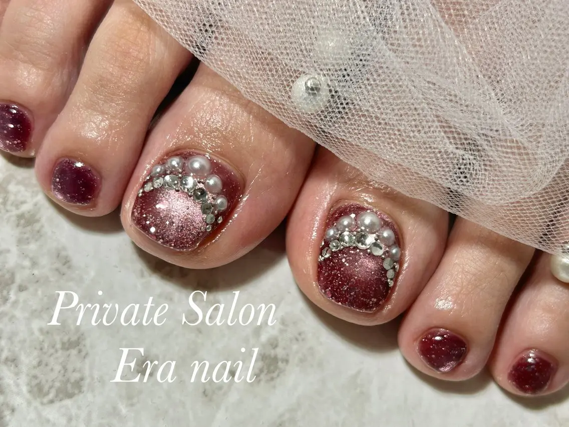 ネイル フットネイル フットネイル Era nailのネイルデザイン