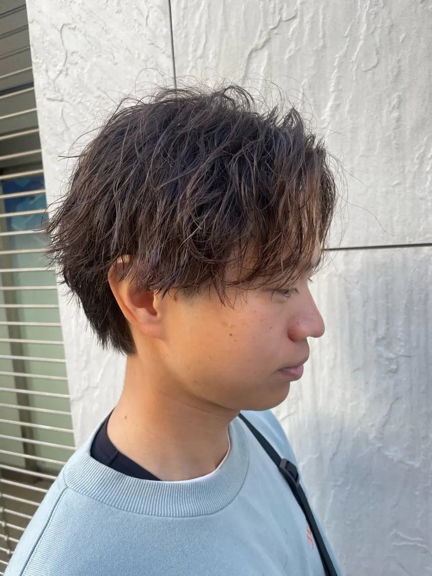 パーマ メンズ カット パーマ 町田エリアＮｏ．１/ パーマ特化/太田京希のヘアスタイル