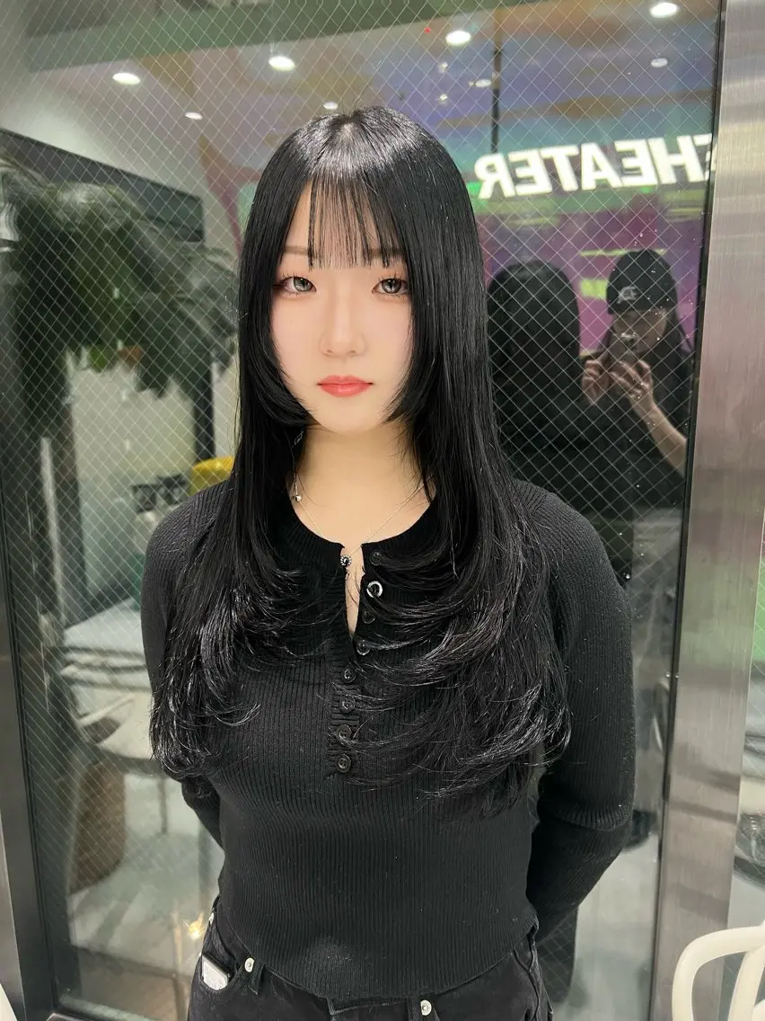 セミロング カラー 🌎カット＆Wカラー 🌎KANAMIのヘアスタイル