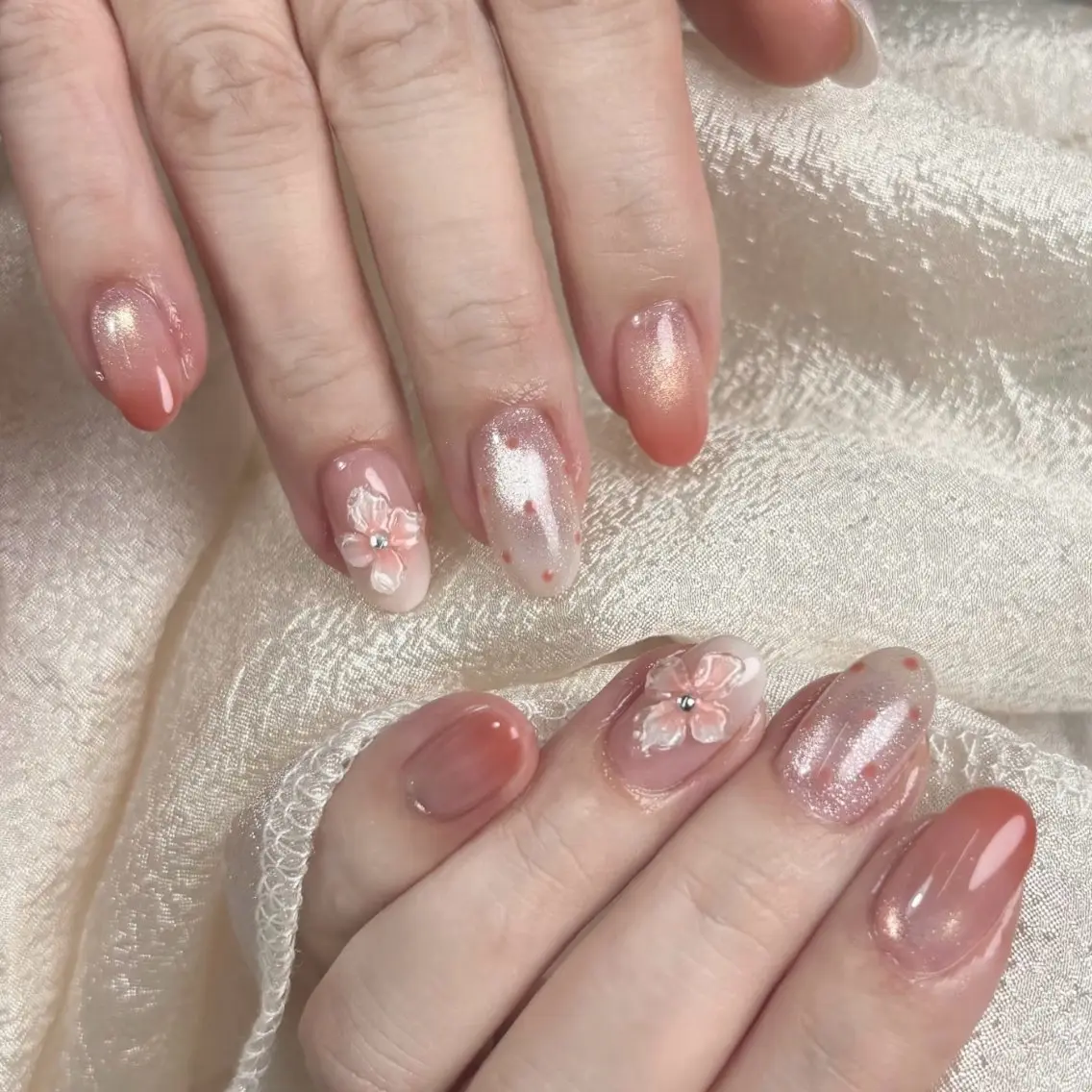 ネイル ハンドネイル Nana🎀 研修ネイルのネイルデザイン