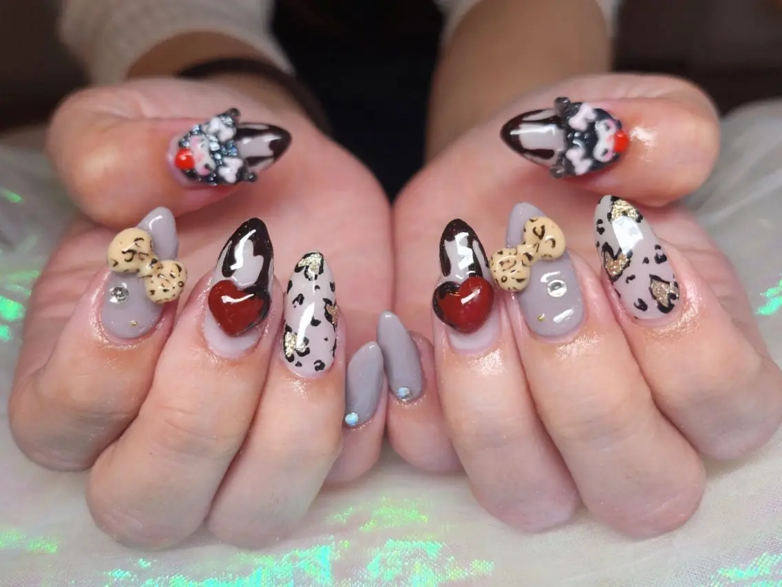 ネイル ハンドネイル 💜bora .のネイルデザイン