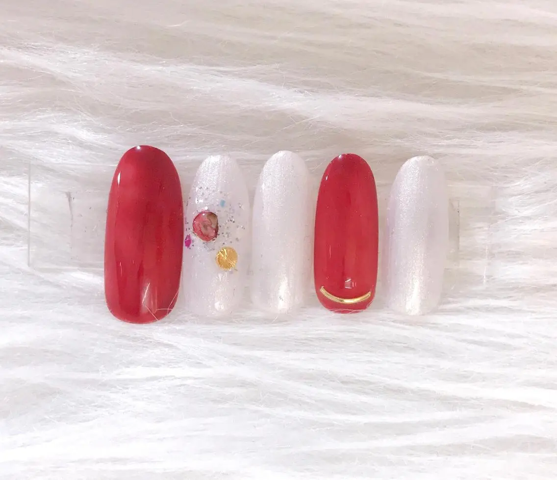 ネイル ハンドネイル 🎀Yumi✨ ミキネイルサロン池袋のネイルデザイン